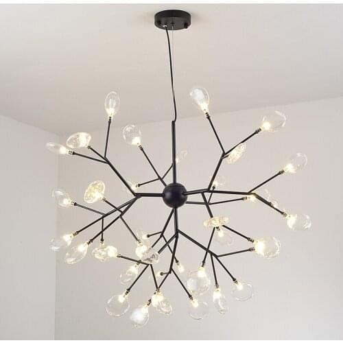 Modern luminaria pendant lights crystal LED pendant lights restaurant luminaire luminaria pendente