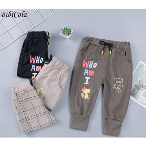 Boys Sport Pants Casual Kids Baby Spring Trousers Cotton Teen Sweatpants For Boy Autumn Children Clothing 2 3 4 6Years