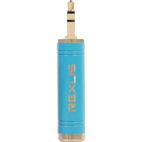 Stereo Audio Adapter 3.5mm Male Plug to 6.35mm Female for Electronic Organ