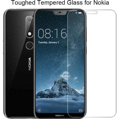 Tempered Glass Screen Protector for Nokia 7.1 6.1 5.1 Plus 9H HD Toughed Protective Glass on for Nokia 3.1 1 Plus 2.1 Phone Film