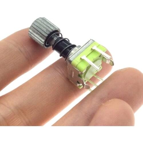 1pc LJV EC11 encoder with self-locking for old Audi A6 car audio car potentiometer volume switch