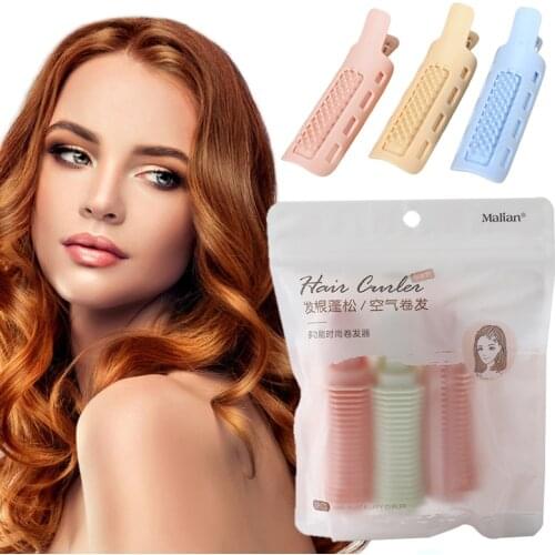 3Pcs Instant Hair Curler Curling Volumizing Hair Styler Clip Hair Root Curler Roller Wave Fluffy Clip Comb Hairdressing Tools