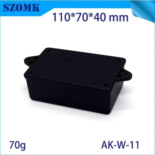4pcs abs plastic housing Wall mounting plastic enclosure 110*70*40mm 4.33*2.76*1.57 inch plastic electrical junction box