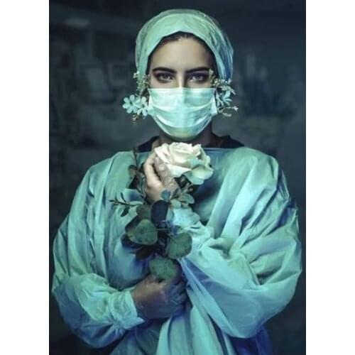 Diamond Painting Full Square/Round Drill Woman Doctor Nurse 5D Daimond Painting Embroidery Cross Stitch Mosaic Crystal