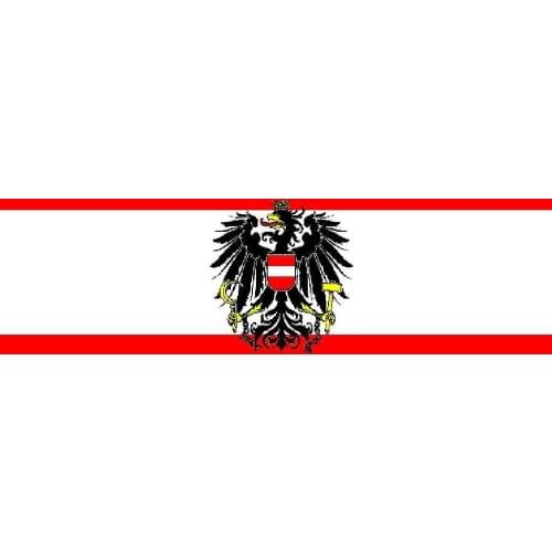 Jemony 90x150cm AUSTRIA WITH EAGLE FLAG
