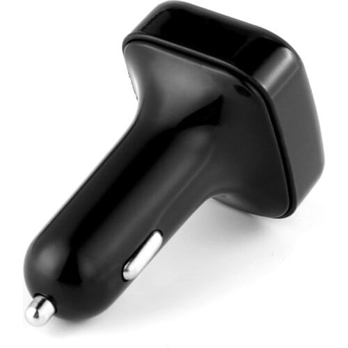 Handsfree Car FM Transmitter Kit Dual USB Port Car Charger Adapter Car MP3 Player For Most Cars, Trucks