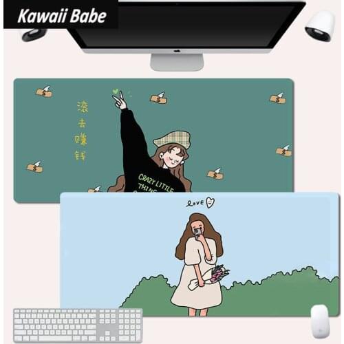 80x30 Home Gamer Large Writing Desk Mats Laptop Mouse Mat Kawaii Mouse Pad Cute Mouse Pad Gaming Deskpad for Office