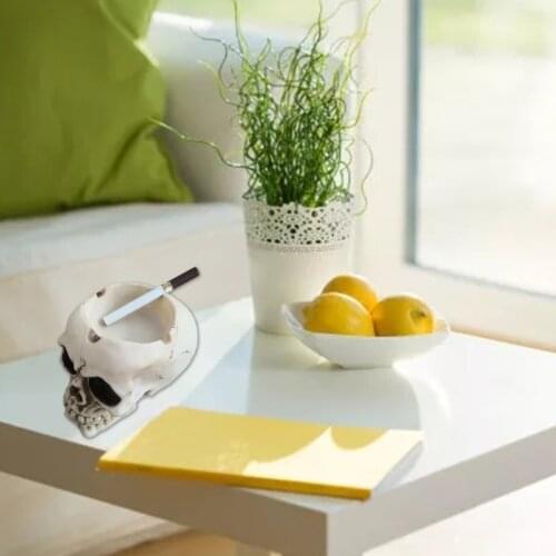 Skull Ashtray Resin Mold Resin Coaster Silicone Mold Diy Ashtray Flower Pot Resin Art Rhombus Epoxy Resin Mold B03B