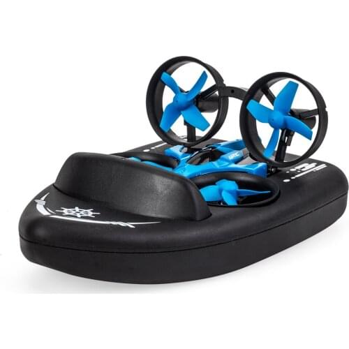 JJRC H36F TERZETTO 3 in 1 Drone Boat Car Water Ground Air Mode 3-mode Altitude Hold Headless Mode RC Quadcopter Helicopters Toys
