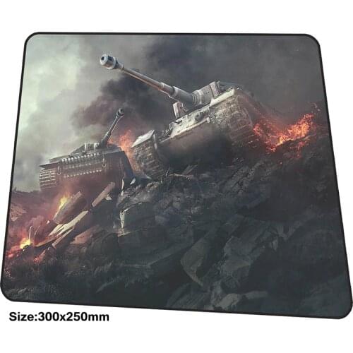 World of tanks mousepad 300x250x3mm gaming mouse pad big gamer mat best game computer desk padmouse Christmas gifts play mats