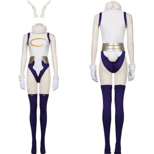 Miruko‘s Sexy Jumpsuit My hero Academic Cosplay Rabbit Costume Rabbit Jumpsuit Bunny Girl Cosplay Bodysuit Rompers Suit