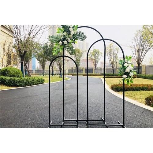 3 piece set wedding background arch stage background decoration birthday party iron flower stand