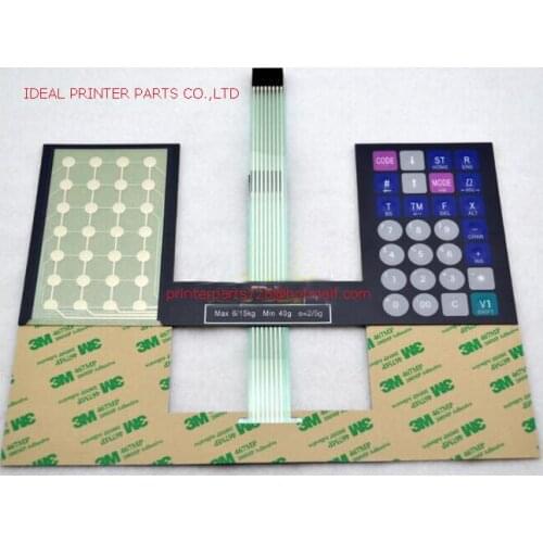 Prideal New Original keyboard English film For Toledo 3600 3600+ printer English keyboard film