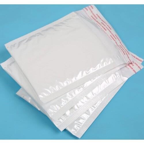 Different Specifications White Bag Foam Envelope Foam Foil Office Packaging Envelope Moistureproof Vibration Storage Bag 50pc