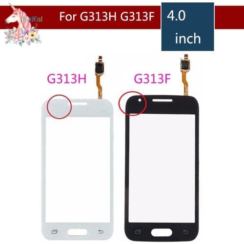 For Samsung Galaxy Ace 4 G313 touch screen G313F G313H Touch Screen Digitizer Sensor Outer Glass Lens Panel Replacement