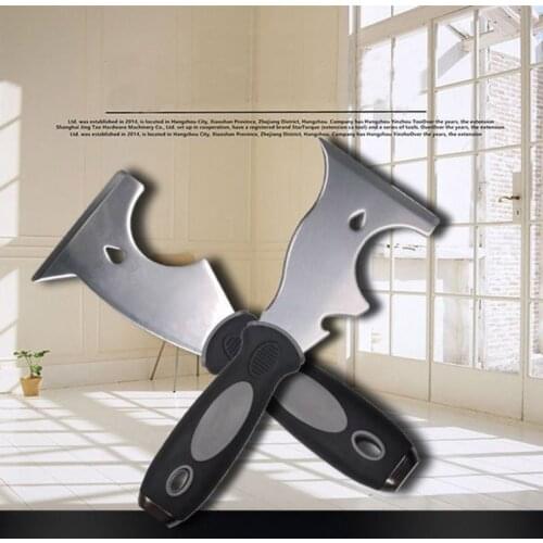 Stainless Steel Paint Putty Scraper 7in1 Tool Paint Can Opener Wallpaper Scraper