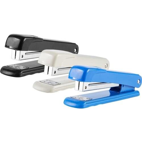 Baoke ST1110 Stapler Fashion Stapler Hand-held Rotatable Labor-saving Stapler Office Stationery Multifunctional