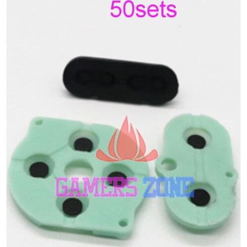50sets Conductive Rubber Pad Set For Nintendo Game Boy Color GBC Button D-Pad A B Start Button