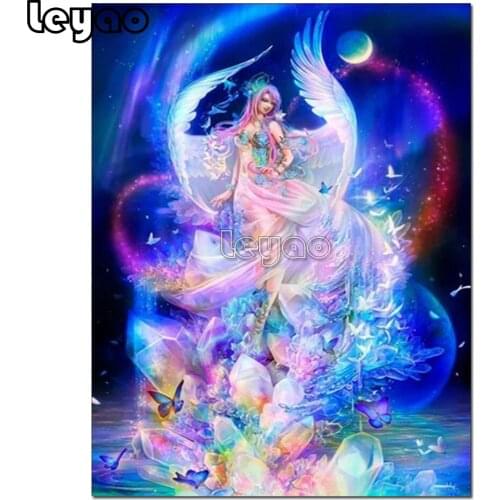 Diy Diamond Painting angel girl Handmade Crafts Diamond Embroidery Sale Diamond Mosaic cartoon Picture Of Rhinestones