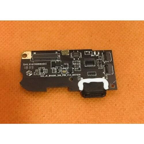Used Original USB Plug Charge Board For Blackview BV9500 MT6763T Octa Core 5.7inch FHD Free Shipping