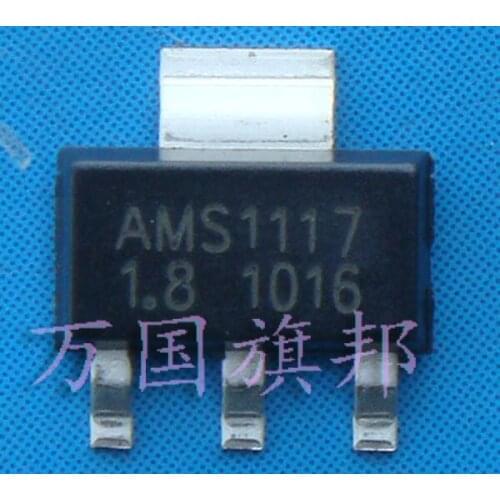 Free Delivery.- 223 power step-down IC linear regulator "patch AMS1117 1.8 V