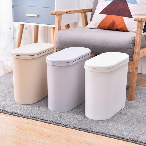 Trash Can Household With Lid Toilet Bathroom Kitchen Living Room Simple And Creative With Lid Trash Can Paper Basket