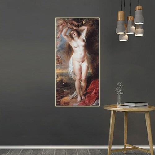 Citon Peter Paul Rubens《Perseus Freeing Andromeda》Canvas Oil Painting Artwork Poster Picture Wall Decor Home Interior Decoration