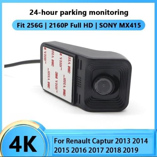 Car Wifi DVR Dash cam For Renault Captur 2013 2014 2015 2016 2017 2018 2019 Full HD 4K Control by Mobile Phone App Novatek 96670