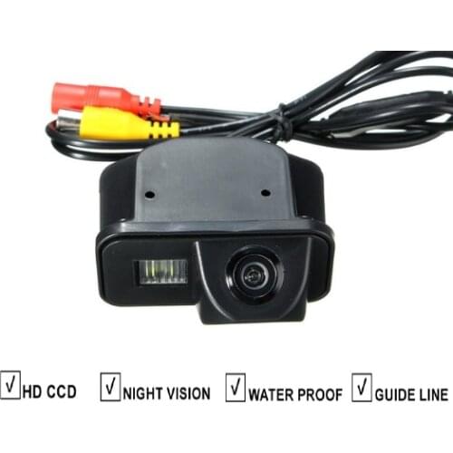 Car Reverse Rear View Camera For TOYOTA Auris 2007-2011 Vios Avensis T25 T27 backup Camera Guide Line Night Vision Water Proof