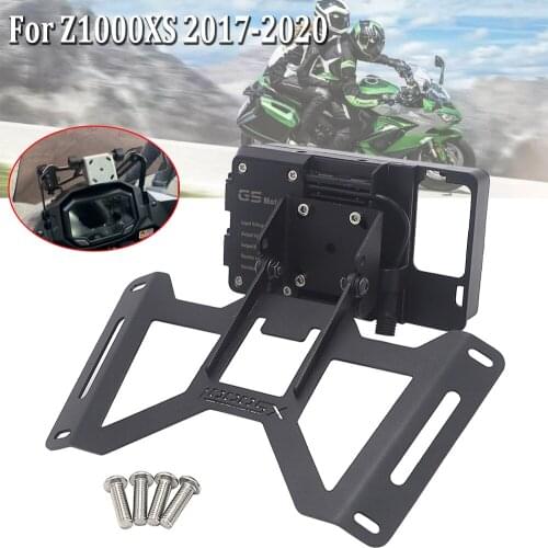 Motorcycle Navigation Bracket Mobile Phone USB Charging For Kawasaki NINJA Z1000 SX Z1000SX 2017-2020 2019 2018 Z 1000 SX Stand