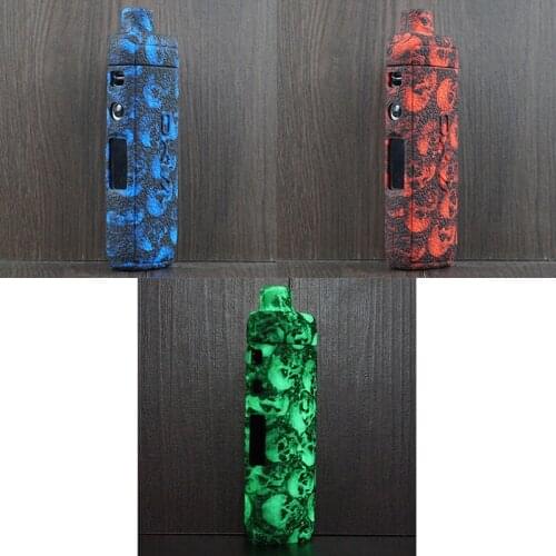 Silicone skull case for OXVA Origin X 60w protective texture cover anti-slip rubber sleeve shield wrap skin 1pcs