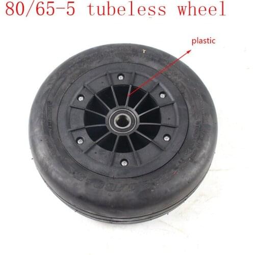 High quality 80/60-5 tubeless Vacuum wheel for XiaoMi 9 Balancing Car 8 inch Go-kart front wheel Vacuum tyre