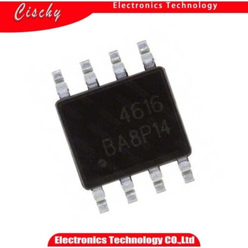 10pcs/lot AO4616 4616 MOSFET N/P-CH 30V 8A/7A SOP-8 In Stock