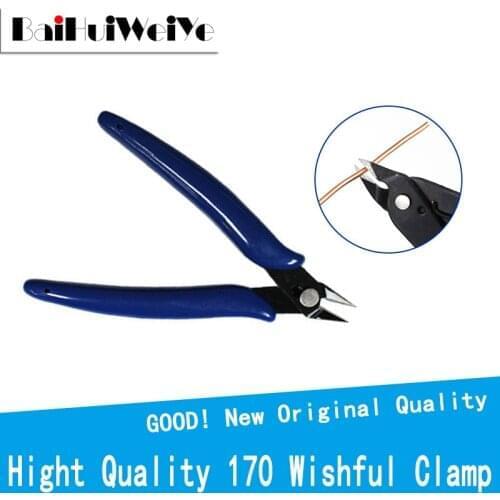 170 Wishful Clamp DIY Electronic Diagonal Pliers Side Cutting Nippers Wire Cutter 3D printer parts Electrical Wire Cable Cutters