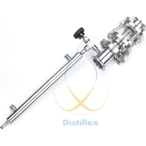 2"51mm OD64mm Sight Glass Rectification module and condenser , Reflux column , Distillation , Sanitary Steel 304