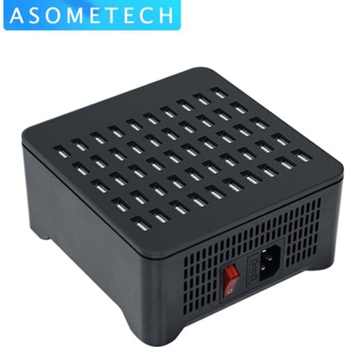 250W 50 Ports USB Charger For Android iPhone Adapter HUB Charging Station Dock Socket Phone Charger Multi USB Charger Station