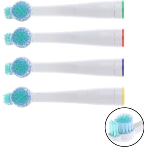 4pcs/set Replacement Brush Heads For Electric Toothbrush Deep Sweep Brush for HX-2012SF Oral Hygiene Health Removes Plaque