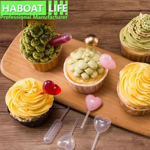 50pcs Baking Straws 4ml Jam Straws Relish Dropper Disposable Ketchup Sauce Syringe Party Supplies for Wedding Birthday C