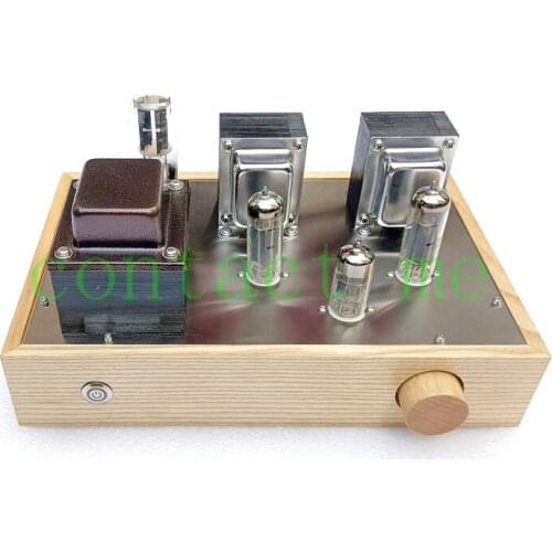 6N11+6P14 tube power amplifier, 5Z4P rectification, no noise, output power: 3.8W*2, frequency response: 20-22Khz