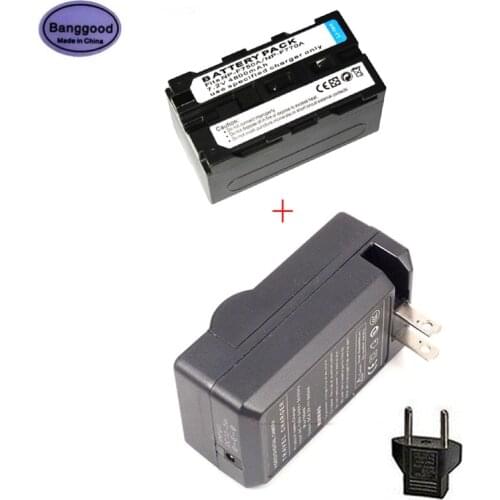 New 7.2V 4800mAh NP-F750A NP-F950 F960 F970 F750 F760 Camera Battery For Sony HVR-Z1C HDR-FX1E/FX7E/FX1000E DCR-VX2100E/AX2000E