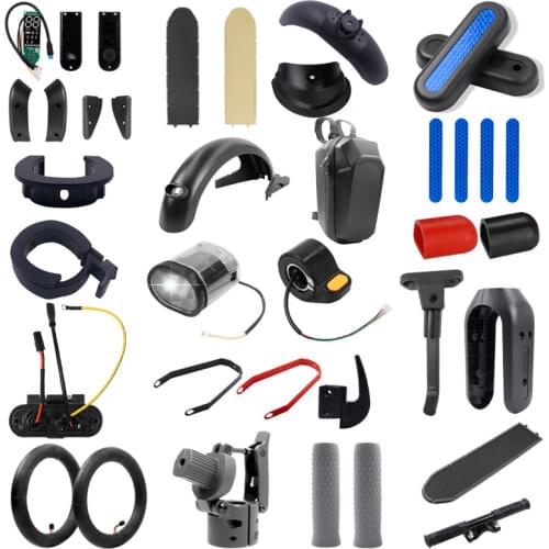 Electric Scooter Accessories For Ninebot Max G30 Front Fork Protection Cover Shell Rear Fender Support Various Parts