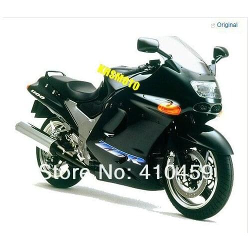 Free Shipping Fairing kit for Kawasaki Ninja ZZR1100 93-03 ZX-11 ZZR 1100 1993 2001 2003 ZX11 93 97 01 03 matte black Fairings