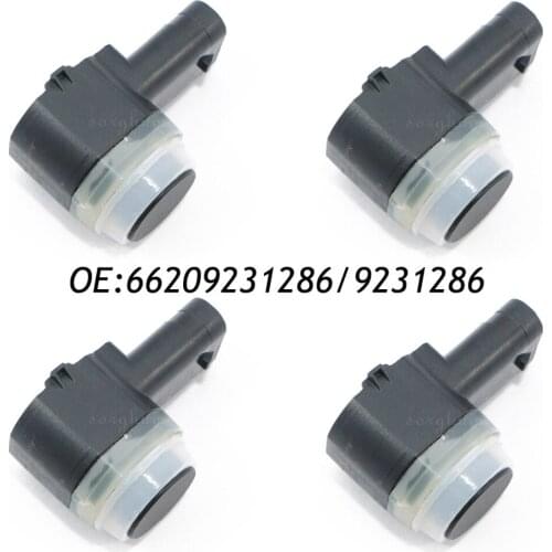 4PCS 9231286 PDC Parking Sensor Bumper Reverse Assist Park Sensor For BMW 9139867 66209231286