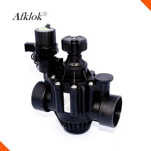 DN40 1-1/2inch 12VDC Water Latching Solenoid Valve For Irrigation Globe / Angle Electric Valve