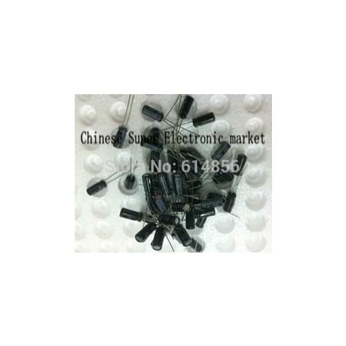 50PCS 16V100UF 5*7mm 100UF 16V 5*7 Electrolytic capacitor