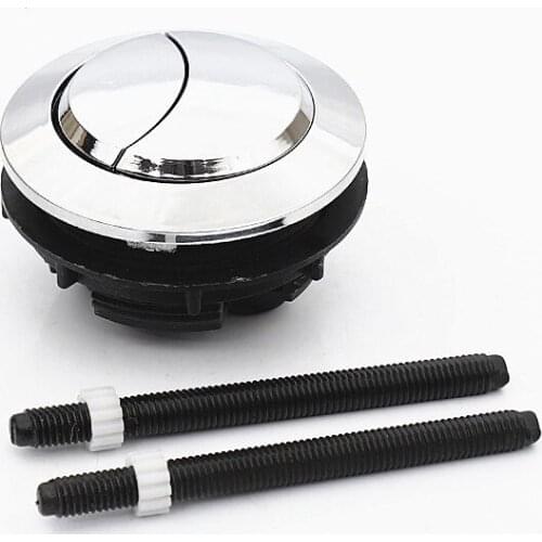 Round ABS plstic Toilet wter tank flush button fittings One-piece toilet tank push button Instlltion dimeter 58mm,JO21004