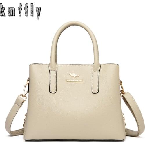 Fashion PU Lleather Girl Sshoulder Bag Elegant Llarge Capacity Ttrend Girl Messenger Bag Brand Designer Soft Handbag Female 2021