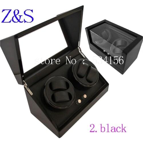 Winder watch electric shake watch 4 position carbon fiber electric motor box automatic chain watch box