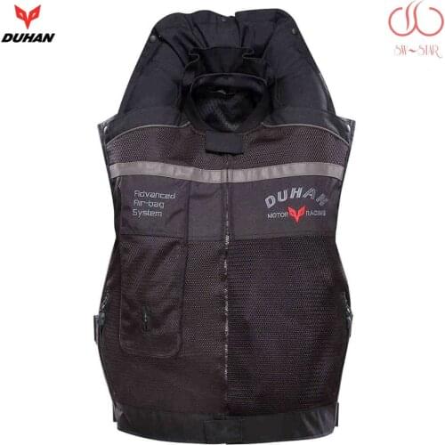 Motorcycle air-bag vest Duhan air bag vest moto racing professional advanced air bag system motocross protective airbag cylinder
