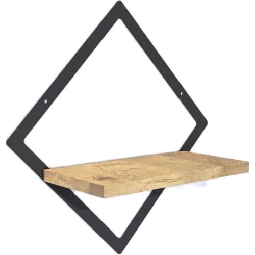 Metal Framed Cevahir Indoor Wall Rack Balcony Flower Rack